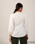 Refined Detail: Trim-Accented Round Neck Top 71451